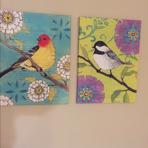 Pier One Imports Wall Art Pier 1 Imports Canvas Bird Pictures